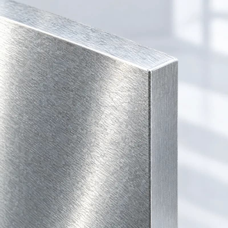 Plated steel surface